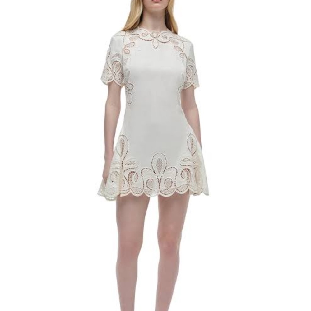 Jonathan Simkhai Morrigan Linen Mini Dress